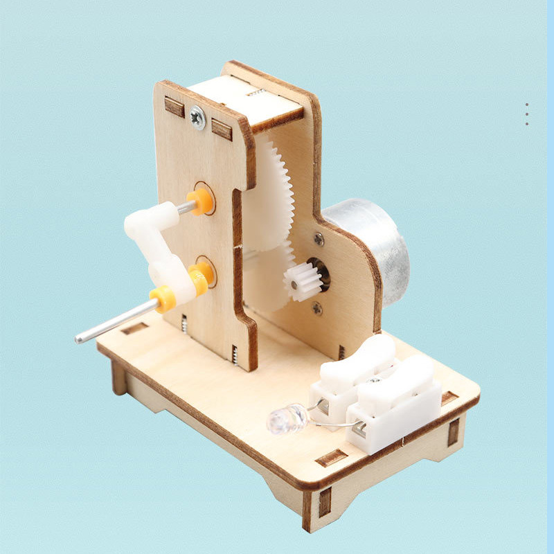 DIY Mini Hand Generator DIY Sc - مراجعة Diy Kit Elektronik وسعره