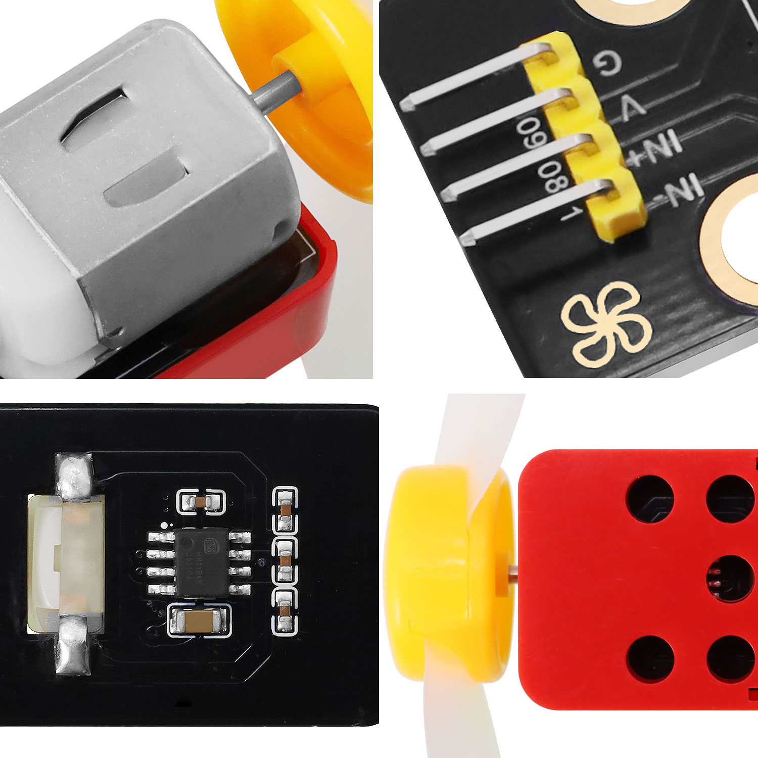 DC 3-6V 130 Motor Fan Module f - مراجعة Diy Electronics Motor وسعره