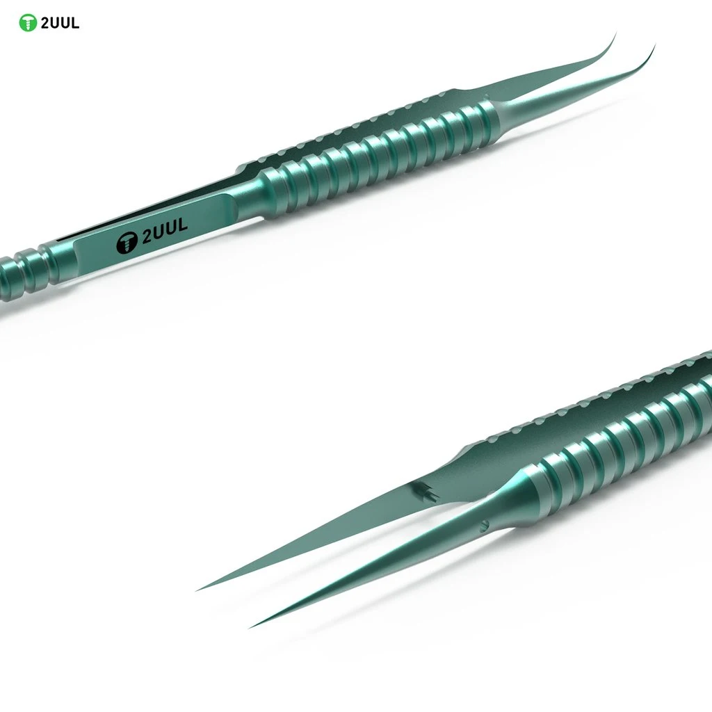 2UUL Titanium Alloy Tweezers B - مراجعة Diy Electronics Wire وسعره