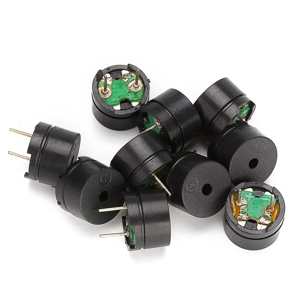 10PCS Passive Buzzer AC 12MMx8 - مراجعة Useful Diy Electronics وسعره