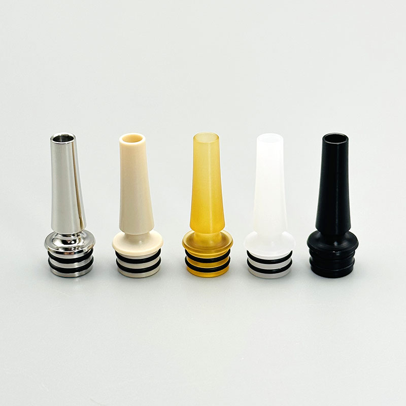 DIY 510 long drip tip PEI POM  - مراجعة Diy Vape Electronics وسعره