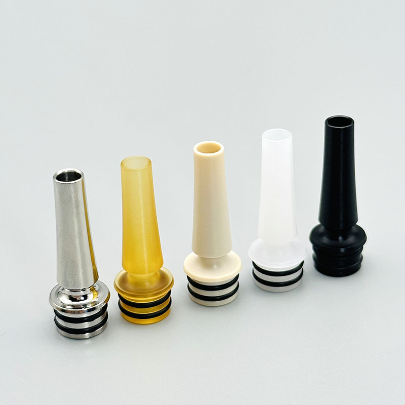 DIY 510 long drip tip PEI POM  - مراجعة Diy Vape Electronics وسعره