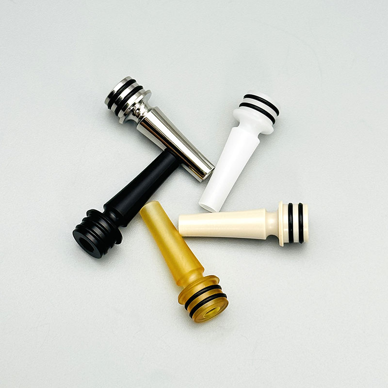 DIY 510 long drip tip PEI POM  - مراجعة Diy Vape Electronics وسعره