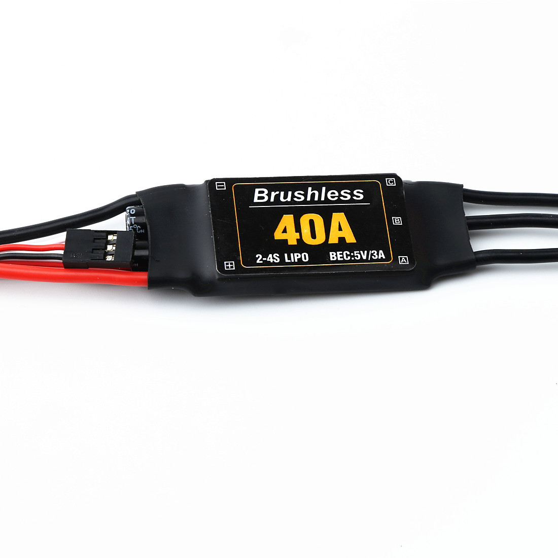 40A Brushless ESC  2-4S Electr - مراجعة Diy Electronics Motor وسعره