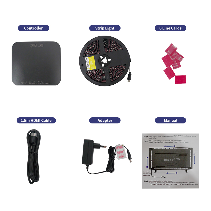 STTL Smart Tuya TV LED 8.5m Ba - مراجعة Led Assortment Kit وسعره