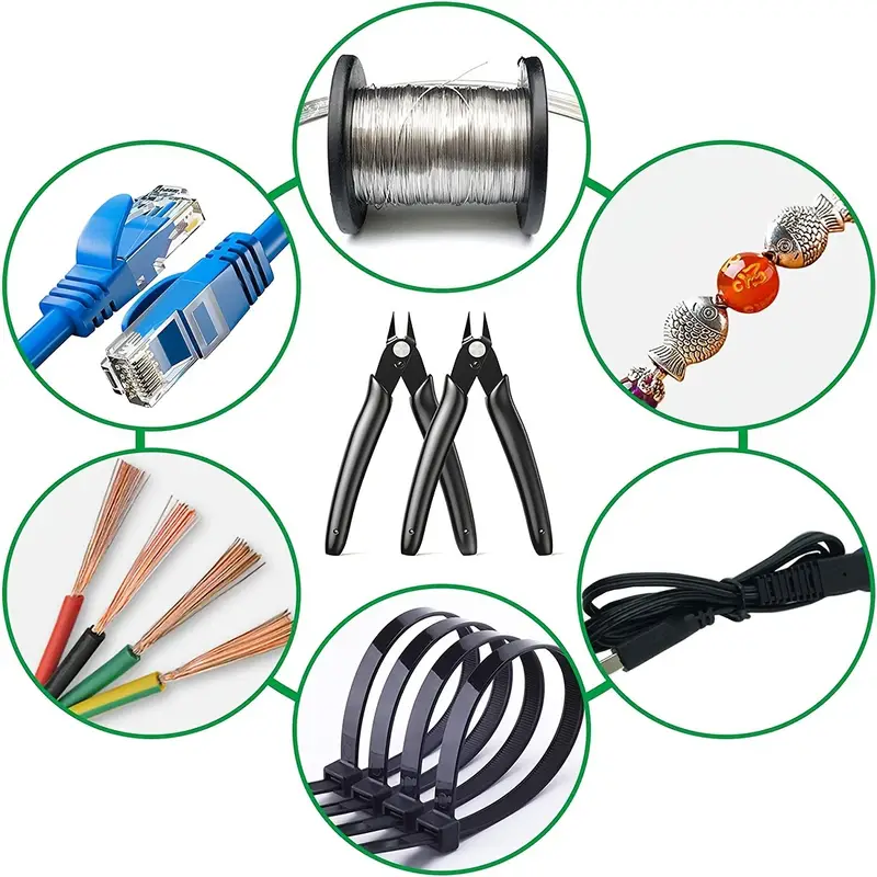 5-Inch Precision Wire Cutters  - مراجعة Diy Electronics Wire وسعره