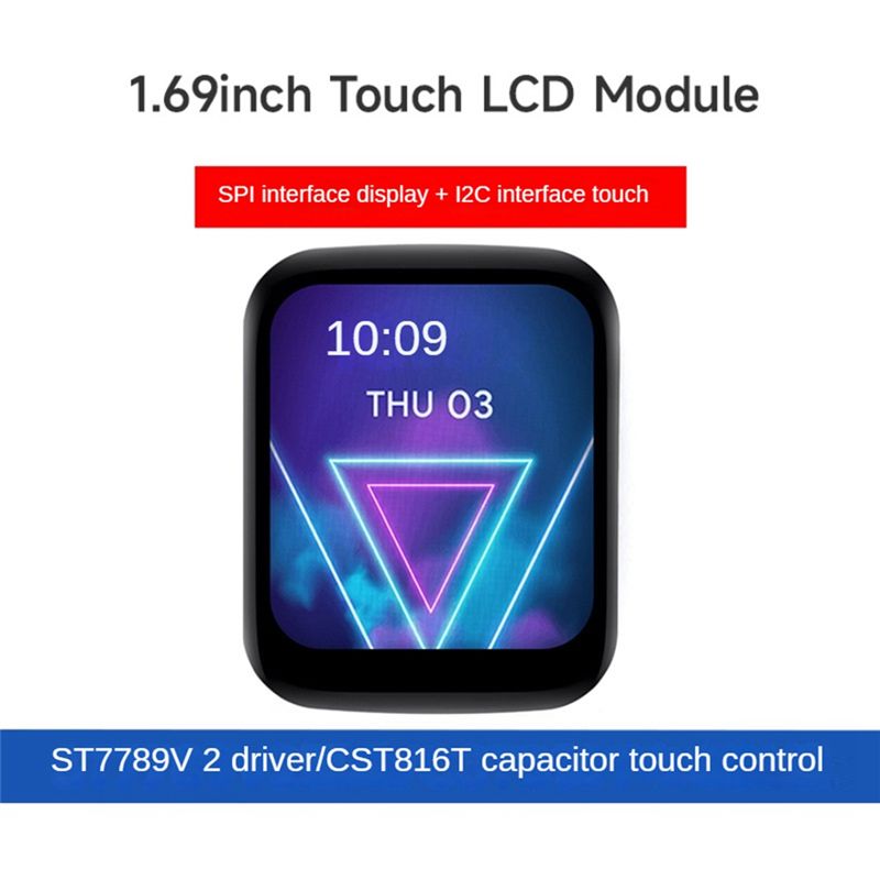 Exquisite-1.69Inch Round LCD D - مراجعة I2C Lcd Display وسعره