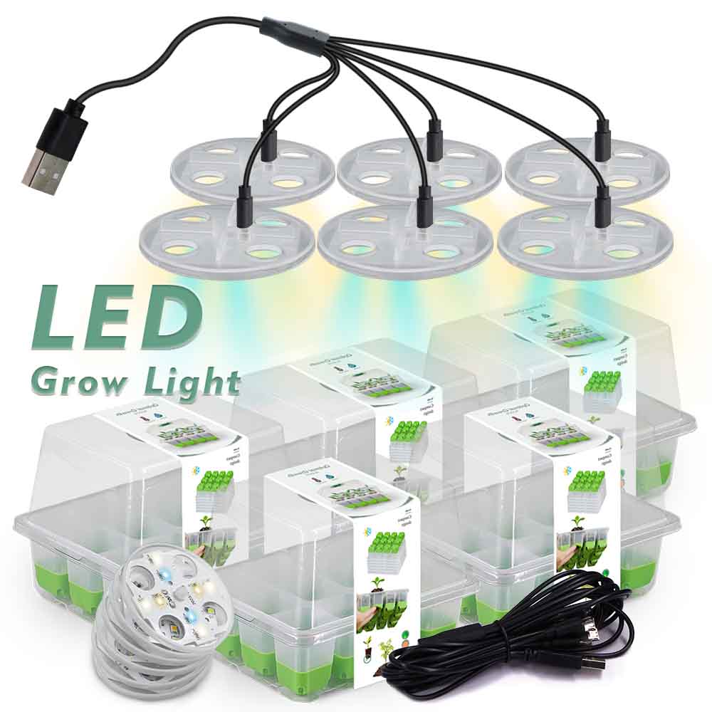 LED Grow Light Seedling Starte - مراجعة Led Assortment Kit وسعره