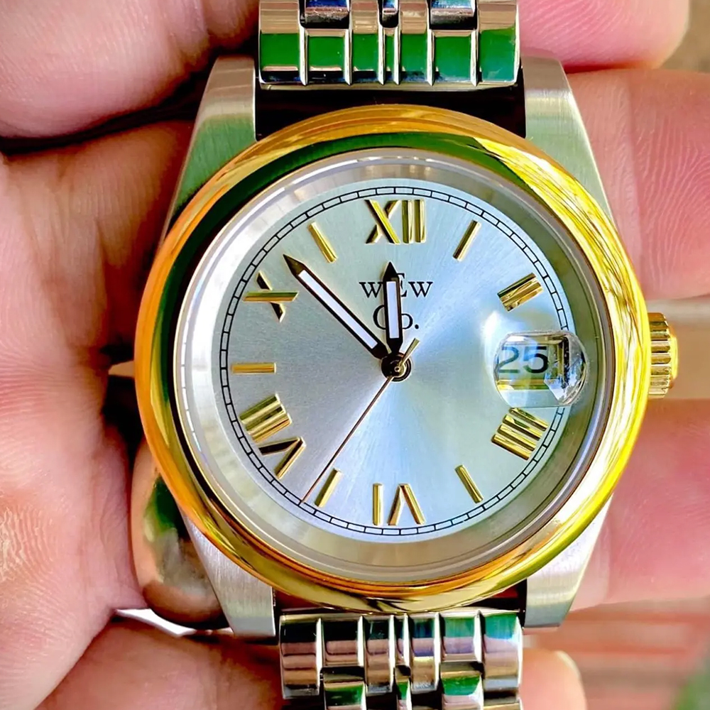Assembled watch customization  - مراجعة Diy Electronics Logo وسعره