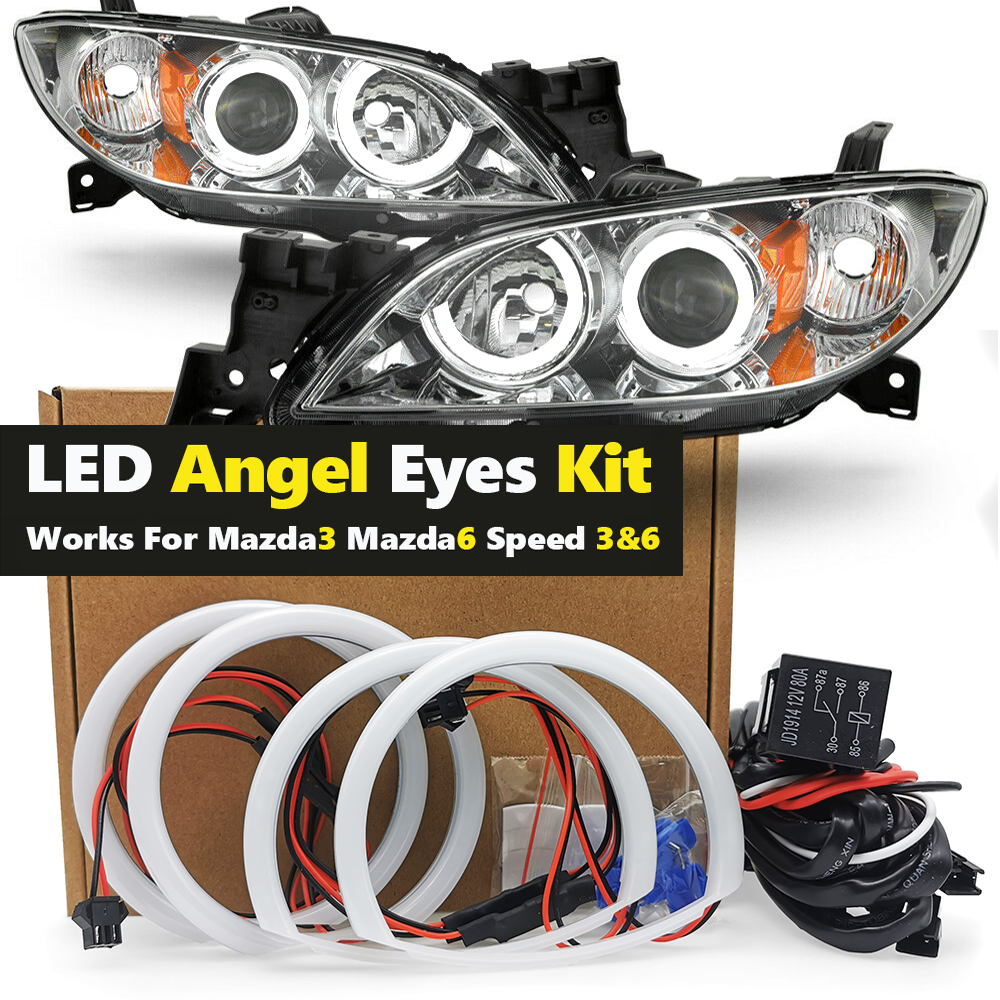 4Pcs For Mazda 3  6 mazda3 BK  - مراجعة Led Assortment Kit وسعره