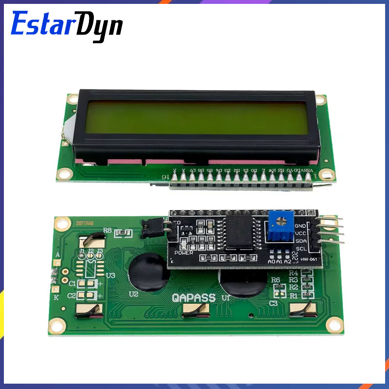 LCD1602 1602 LCD Module Blue / - مراجعة I2C Lcd Display وسعره