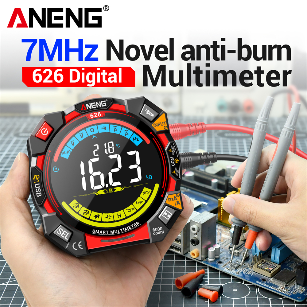 ANENG 626 Digital Multimeter 6 - مراجعة Logic Analyzer Usb وسعره
