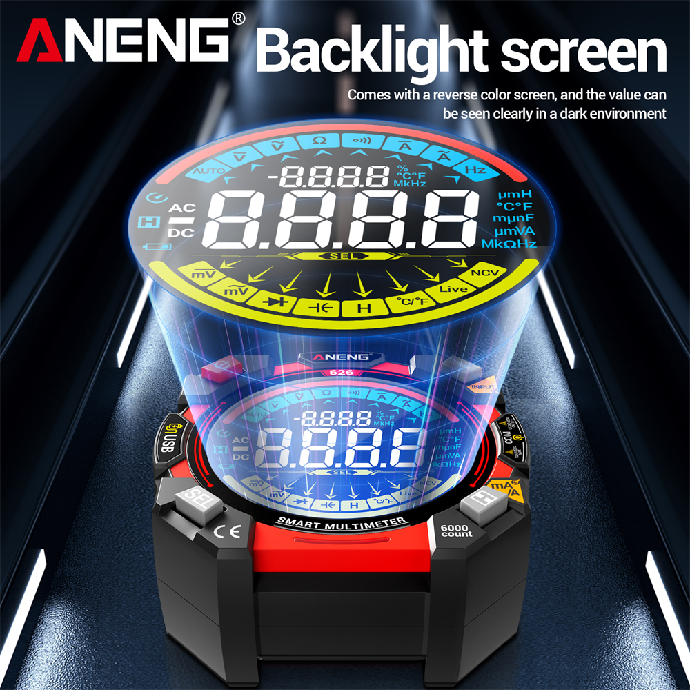 ANENG 626 Digital Multimeter 6 - مراجعة Logic Analyzer Usb وسعره