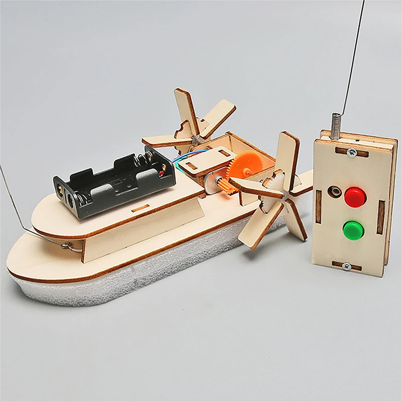 DIY Boat Model Science Toys Ki - مراجعة Diy Kit Elektronik وسعره