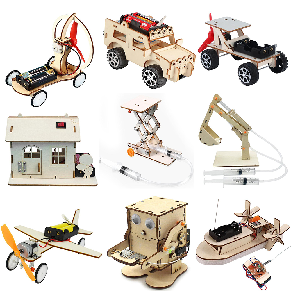 DIY Boat Model Science Toys Ki - مراجعة Diy Kit Elektronik وسعره