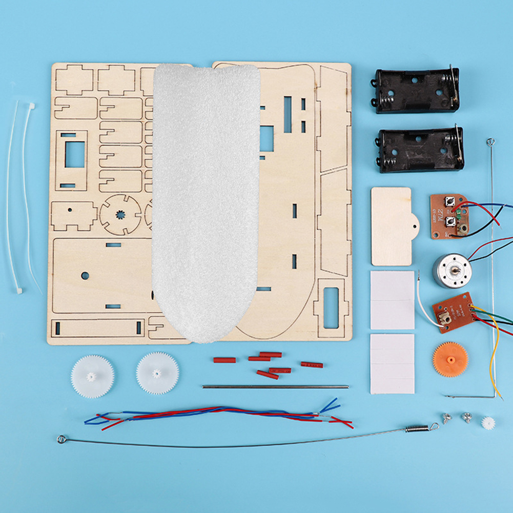 DIY Boat Model Science Toys Ki - مراجعة Diy Kit Elektronik وسعره