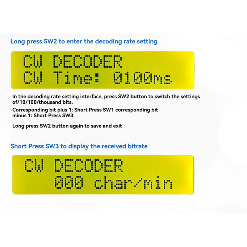 A56G-Upgraded CW Morse Code De - مراجعة Diy Electronics Components Kit وسعره