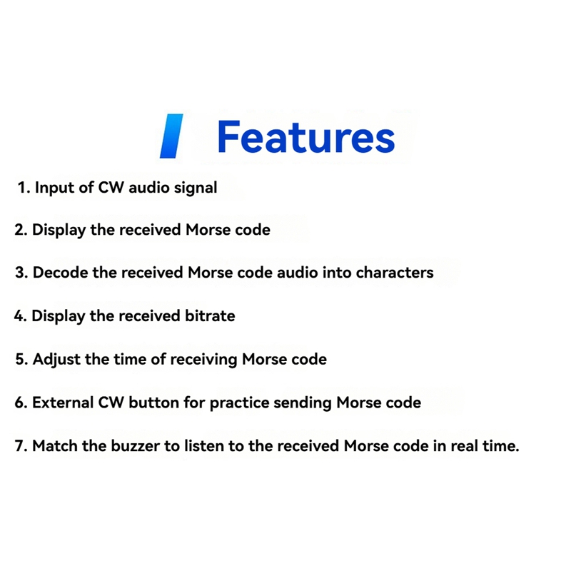 A56G-Upgraded CW Morse Code De - مراجعة Diy Electronics Components Kit وسعره