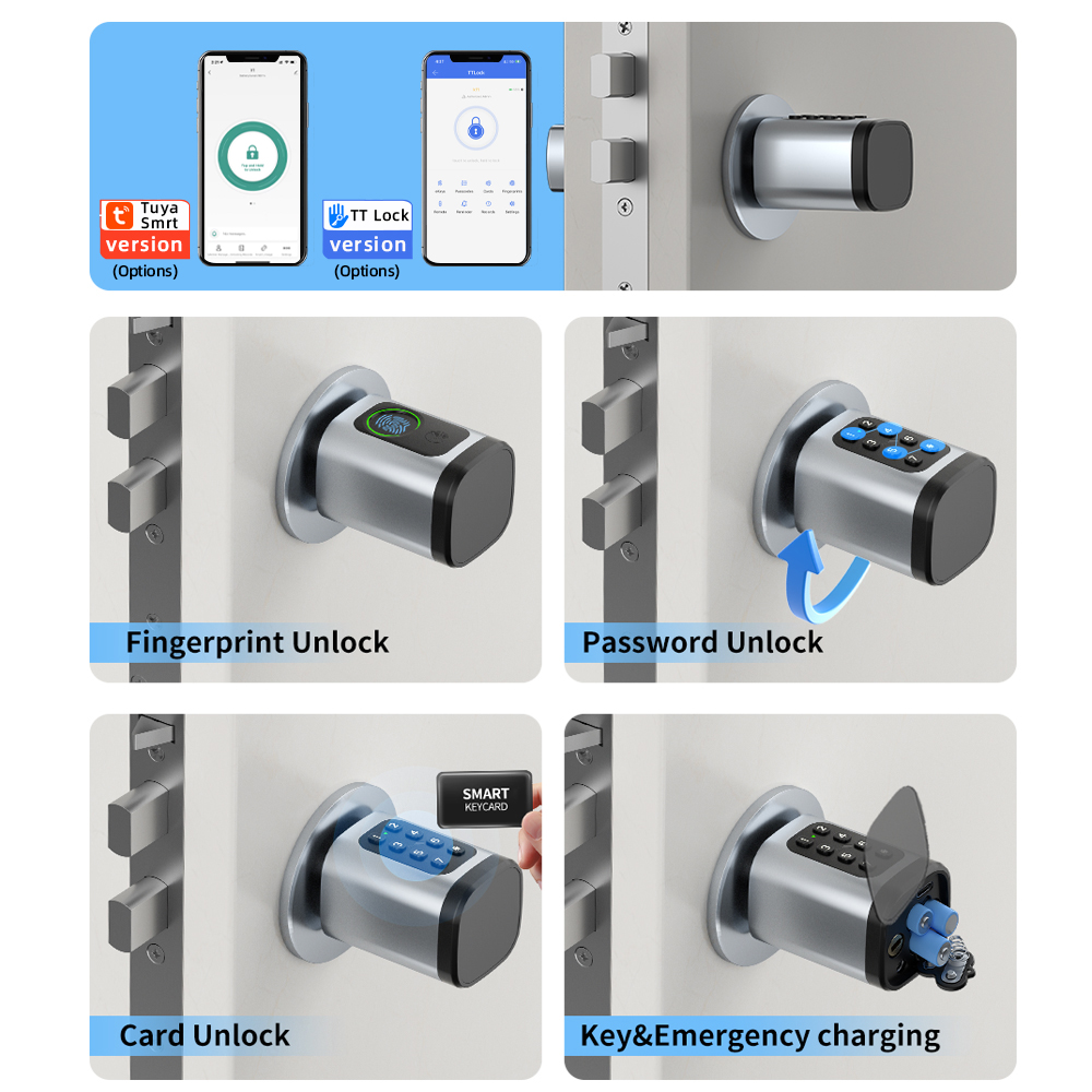 RAYKUBE V1 Tuya BLE TT Lock Sm - مراجعة Diy Home Electronics وسعره