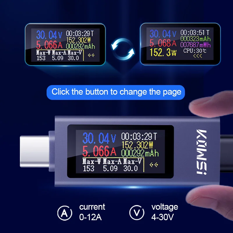 KWS-2302C Type-C USB Tester Mu - مراجعة Logic Analyzer Usb وسعره