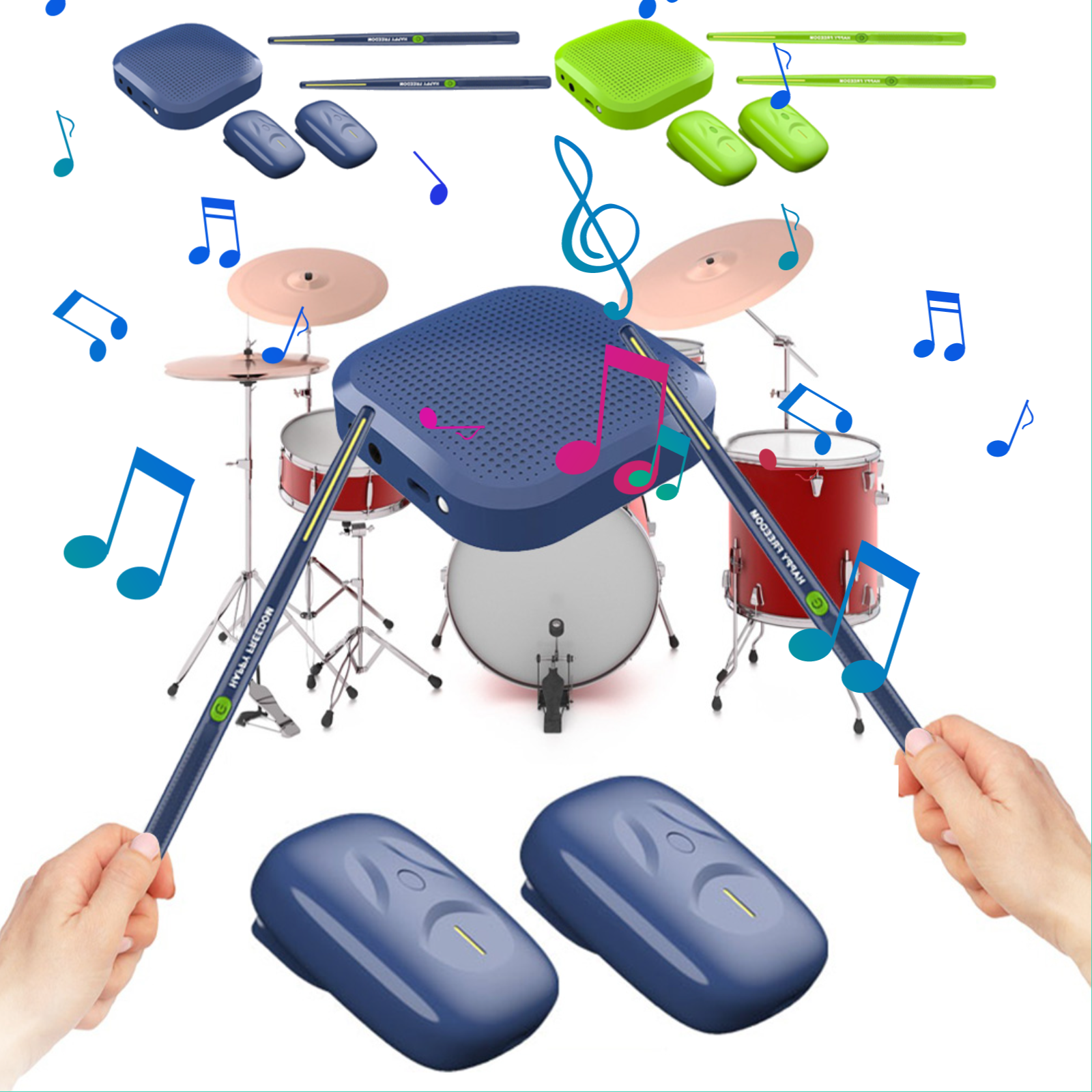 Electronic Air Drumsticks Soma - مراجعة Diy Home Electronics وسعره
