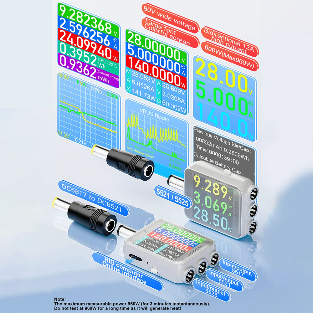B50 DC 4.5-80V Digital Power M - مراجعة Logic Analyzer Usb وسعره