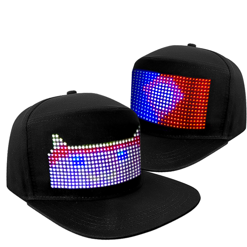 Smart LED Light Display Hat DI - مراجعة Diy Electronics Logo وسعره