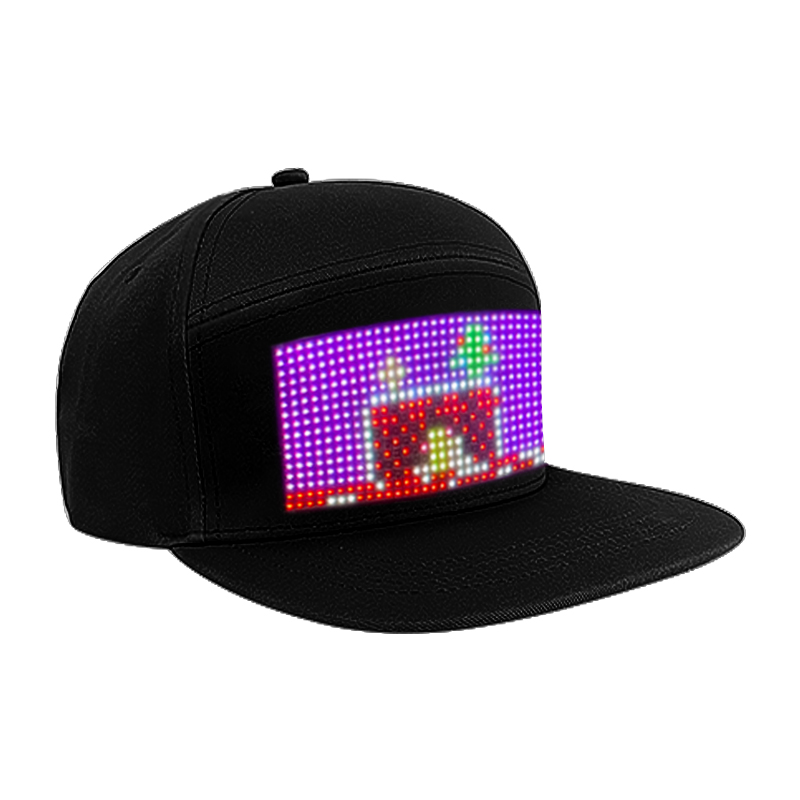 Smart LED Light Display Hat DI - مراجعة Diy Electronics Logo وسعره