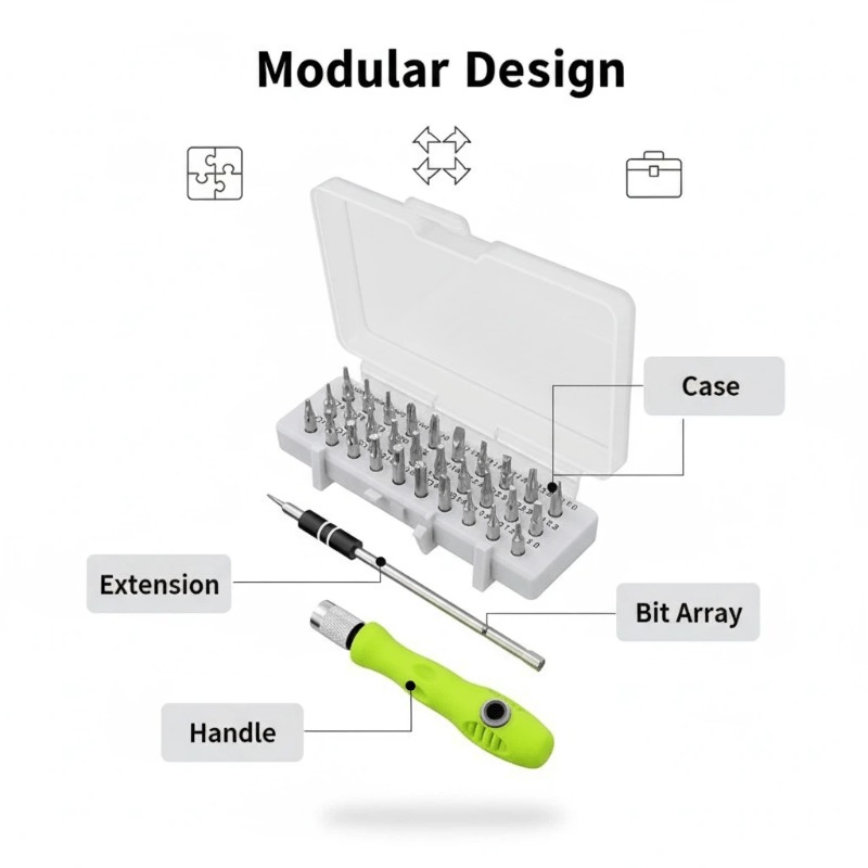 32 in 1 professional multifunc - مراجعة Useful Diy Electronics وسعره