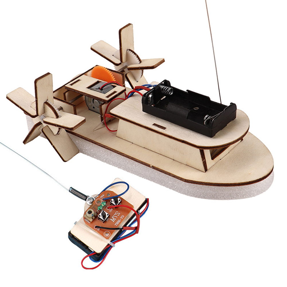 DIY Boat Model Science Toys Ki - مراجعة Diy Kit Elektronik وسعره