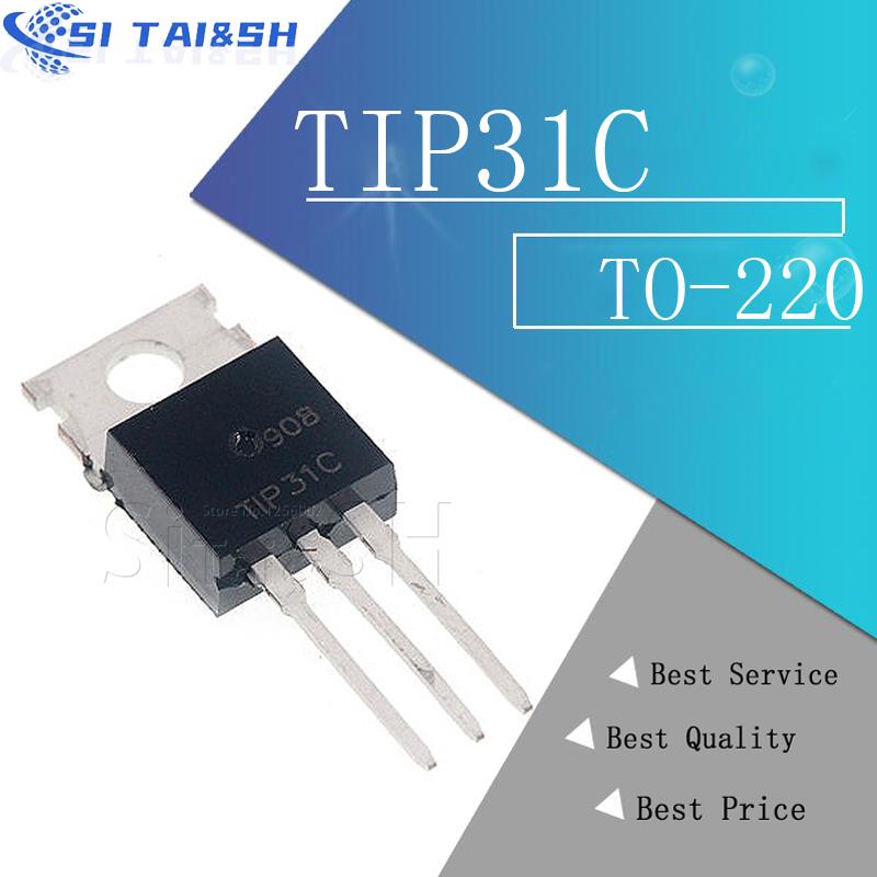 10pcs/lot TIP31C TIP32C TIP41C - مراجعة Lm317 Voltage Regulator وسعره