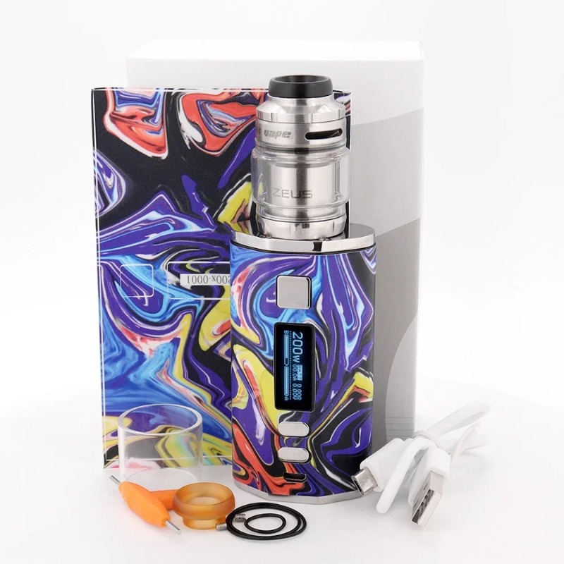 Zeus X Mesh RTA Electronic Cig - مراجعة Diy Vape Electronics وسعره