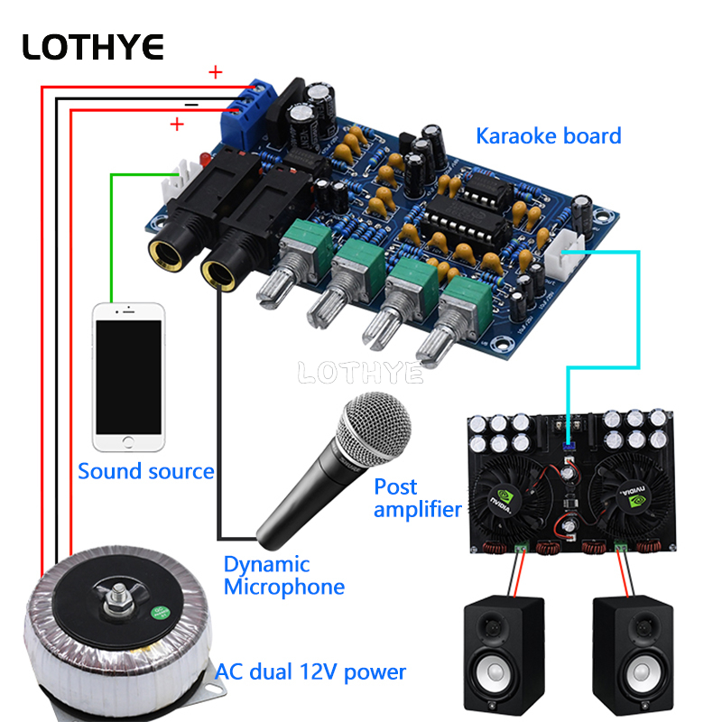 PT2399 Microphone Amplifier Bo - مراجعة Diy Electronic Components وسعره