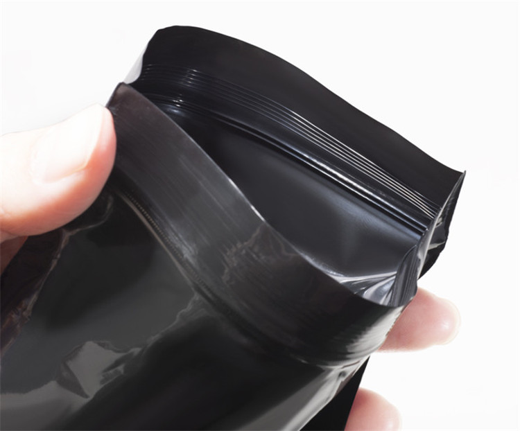 100PCS Black PE Plastic Ziploc - مراجعة Diy Electronics Logo وسعره