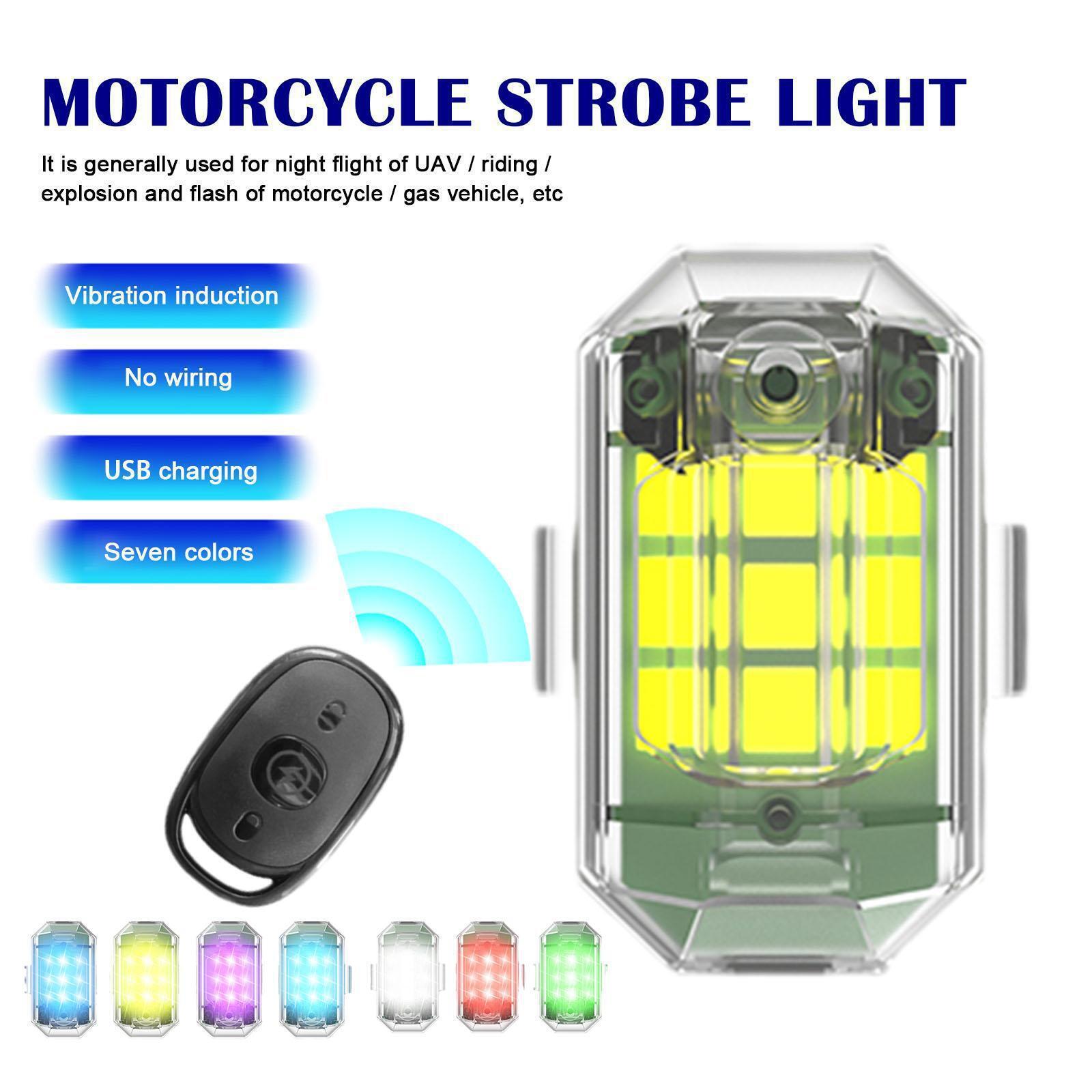 1/2/4Pc Remote Motorcycle Ligh - مراجعة Diy Rc Electronics وسعره
