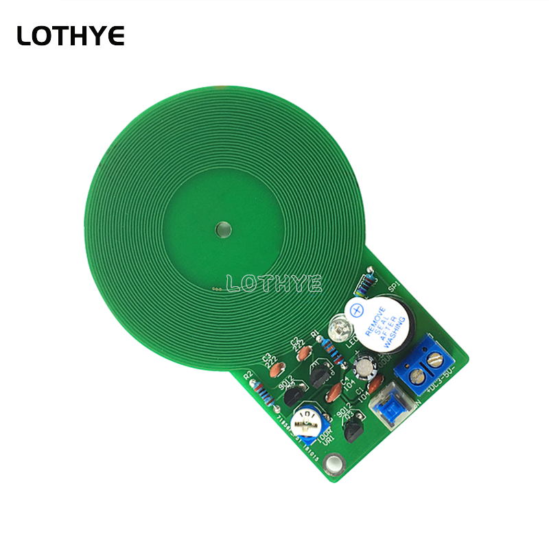 DC 3V-5V Metal Detector Kit DI - مراجعة Diy Electronics Components Kit وسعره