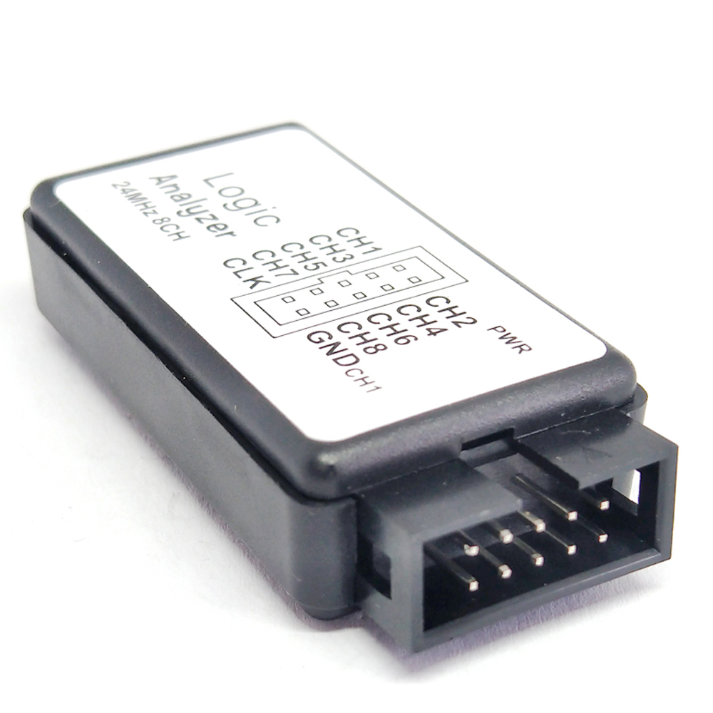 USB Logic Analyzer 24M 8CH Mic - مراجعة Logic Analyzer Usb وسعره