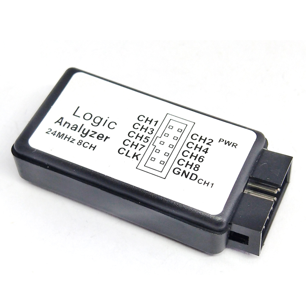 USB Logic Analyzer 24M 8CH Mic - مراجعة Logic Analyzer Usb وسعره