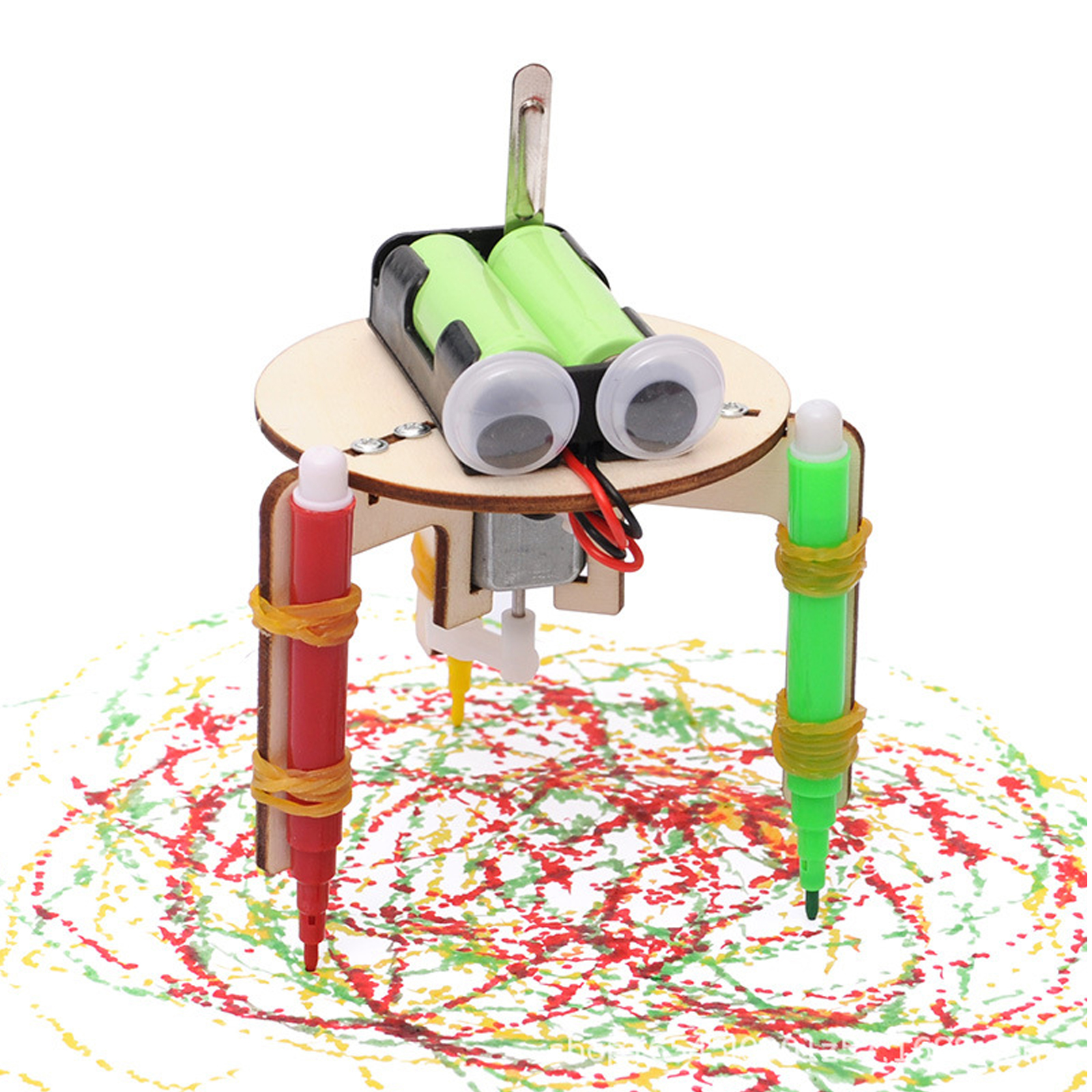 DIY Electric Vibration Graffit - مراجعة Diy Kit Elektronik وسعره