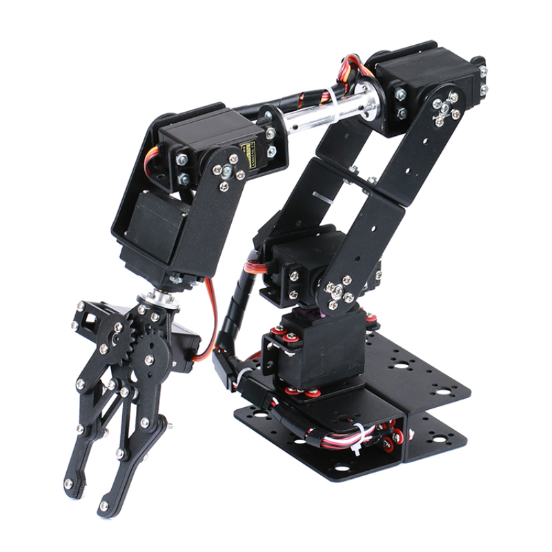 STEAM DIY 6 DOF Robot Metal Al - مراجعة Diy Kit Elektronik وسعره