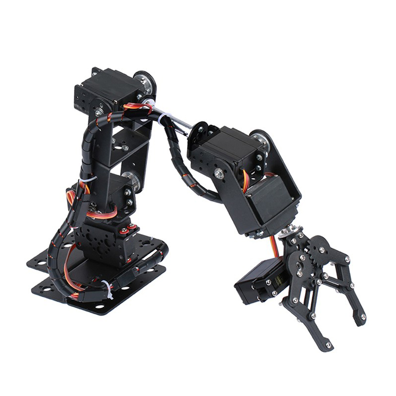 STEAM DIY 6 DOF Robot Metal Al - مراجعة Diy Kit Elektronik وسعره