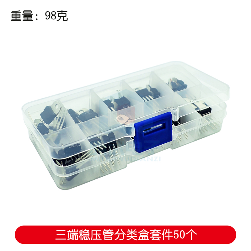 10 Kinds X5PCS  L7805/L7806/L7 - مراجعة Lm317 Voltage Regulator وسعره