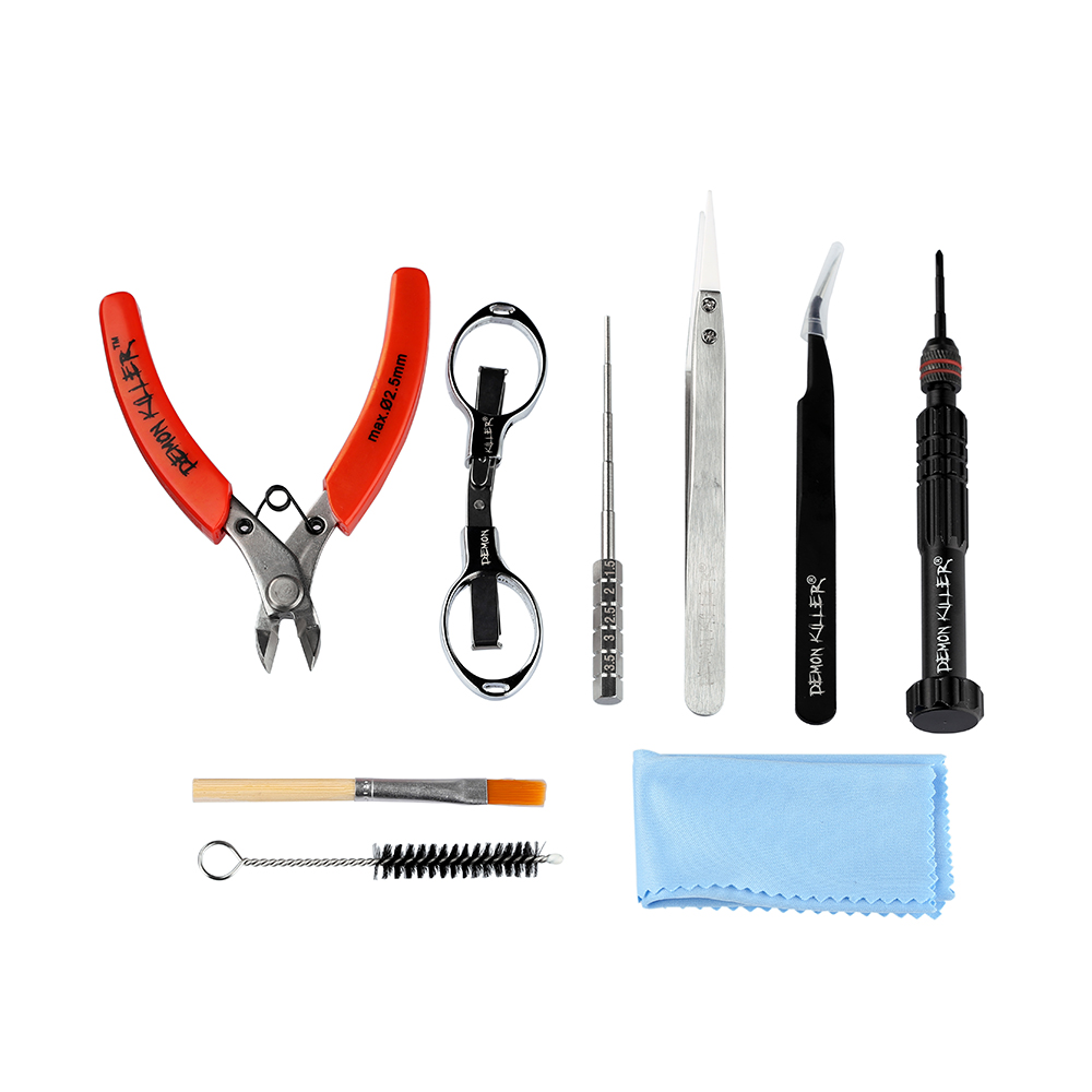 Demon Killer Vapor Tool Kit El - مراجعة Diy Vape Electronics وسعره