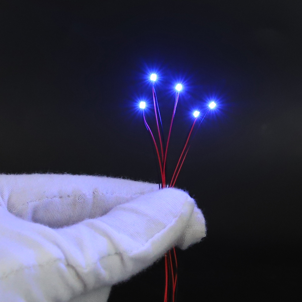 10pcs/Set Micro LED Lamp Chips - مراجعة Diy Electronics Components Kit وسعره
