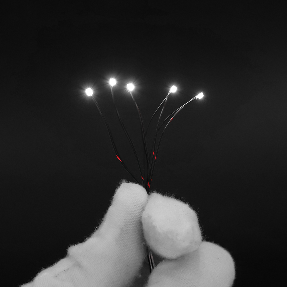 10pcs/Set Micro LED Lamp Chips - مراجعة Diy Electronics Components Kit وسعره
