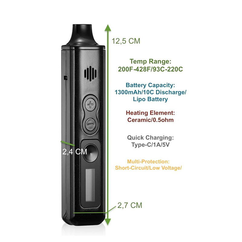 Anix Taurus Dry Herb Vaporizer - مراجعة Diy Vape Electronics وسعره