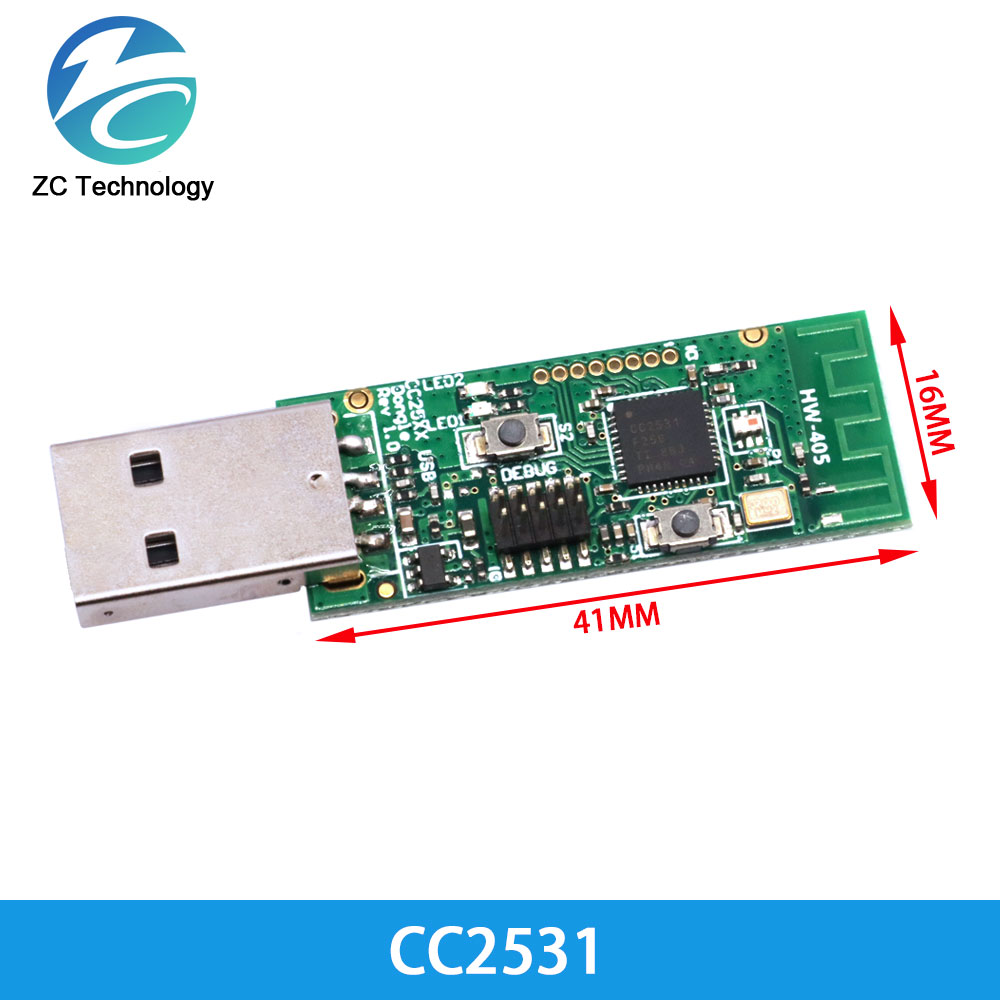 Wireless Zigbee CC2531 CC2540  - مراجعة Logic Analyzer Usb وسعره