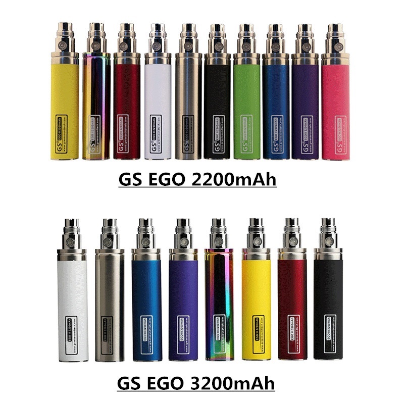 5pcs Original GS Ego II 2200mA - مراجعة Diy Vape Electronics وسعره