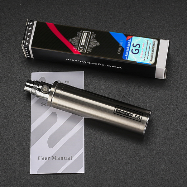 5pcs Original GS Ego II 2200mA - مراجعة Diy Vape Electronics وسعره