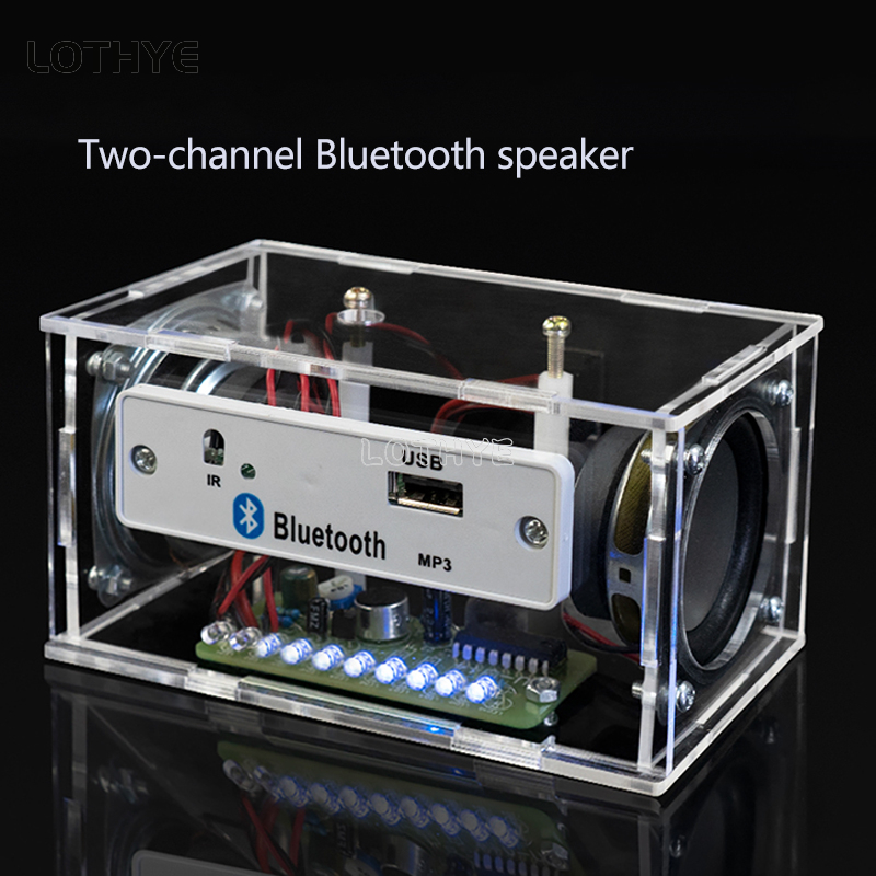 Mini Dual Channel Bluetooth Sp - مراجعة Diy Electronics Components Kit وسعره